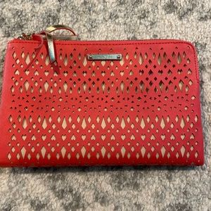 Stella & Dot Clutch - Coral